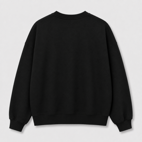 Sudadera Basica Negro Unico