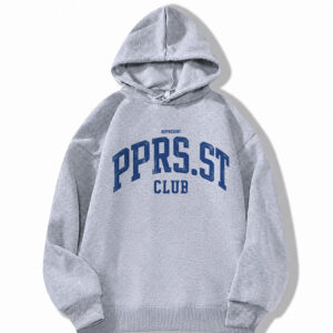 Hoodie Pprs Plomo Azul – Peppers Street