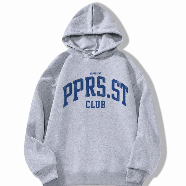 Hoodie Pprs Plomo Azul – Peppers Street