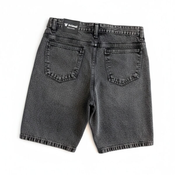 Bermuda Denim Negro Acid