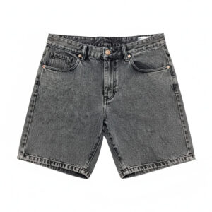 Bermuda Denim Negro Acid – Peppers Street