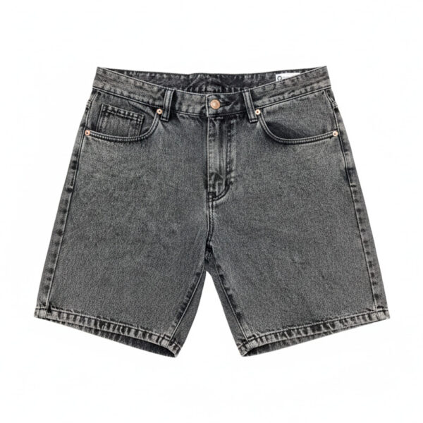 Bermuda Denim Negro Acid