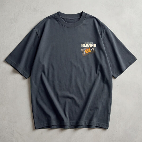 Oversize Tape Plomo  Naranja