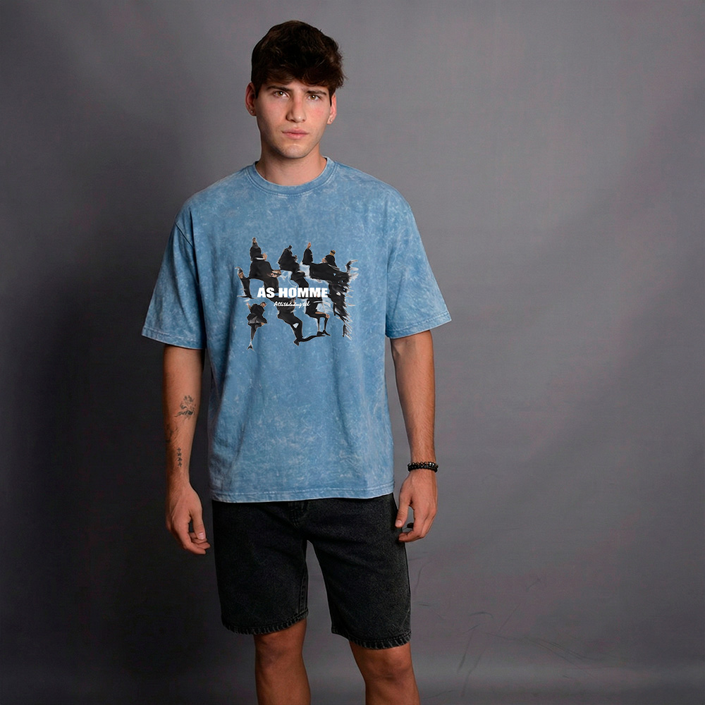 Oversize Ashome Celeste Acid – Peppers Street