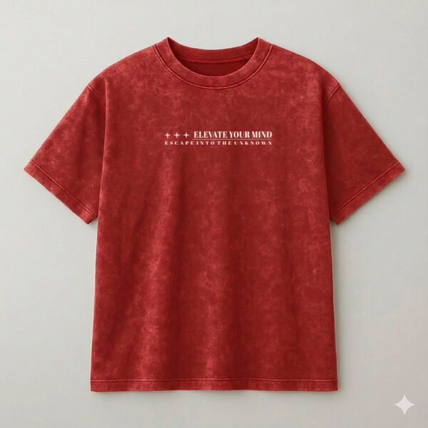 Oversize Elevate Rojo Blanco – Peppers Street