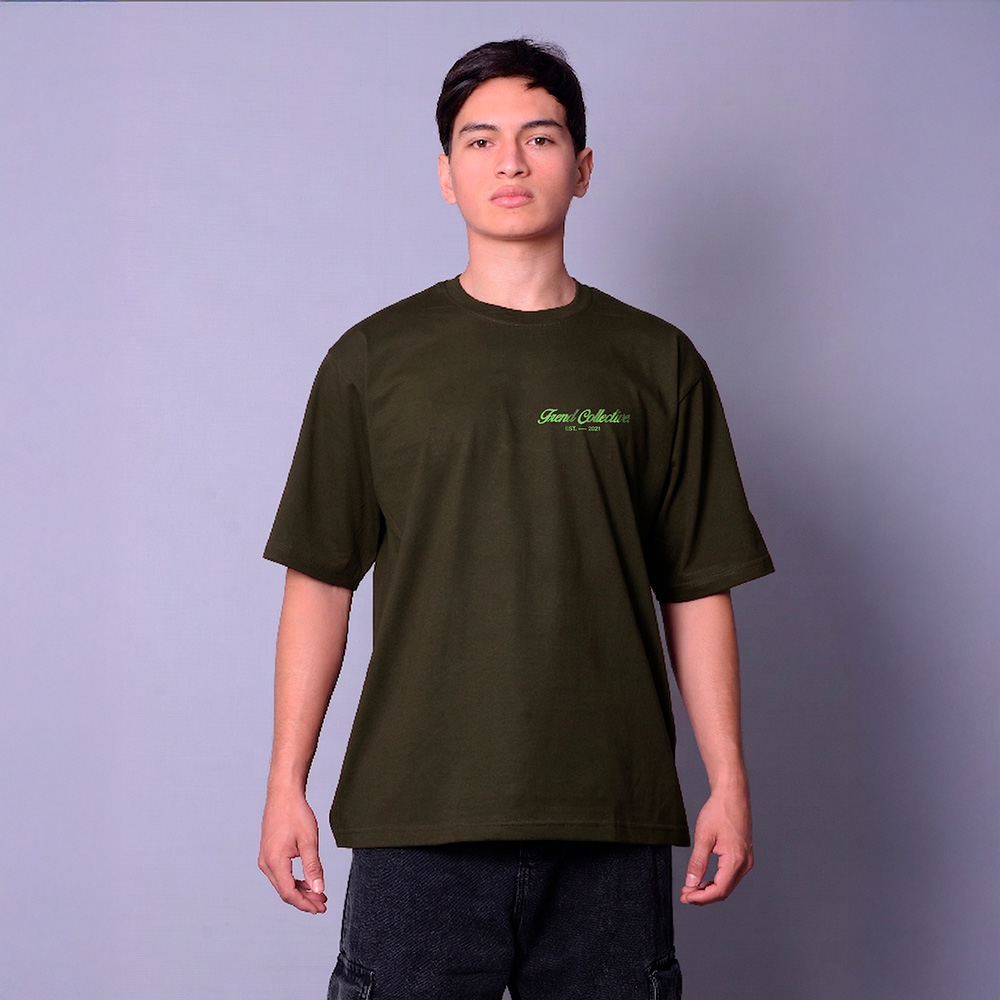 Oversize Frend Verde Unico – Peppers Street