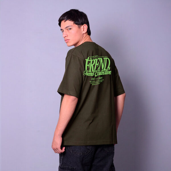 Oversize Frend Verde Unico – Peppers Street