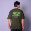 Oversize Frend Verde Unico – Peppers Street