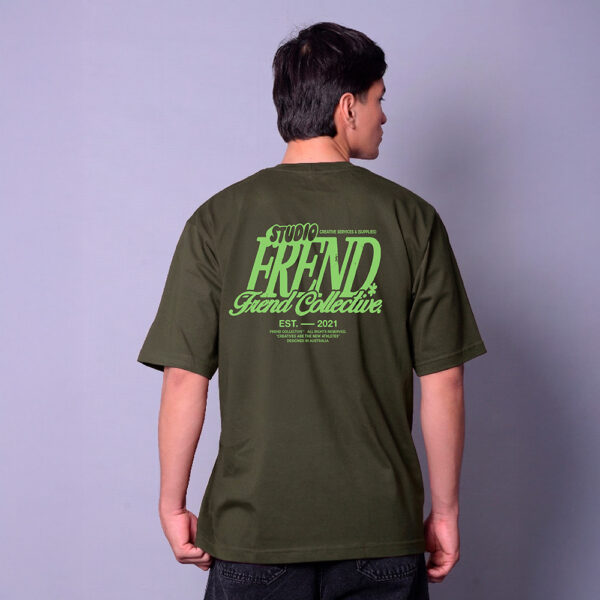 Oversize Frend Verde Unico – Peppers Street