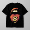 Oversize Lengua Negro Amarillo – Peppers Street
