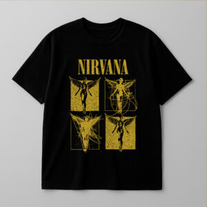 Oversize Nirvana Negro Amarillo – Peppers Street