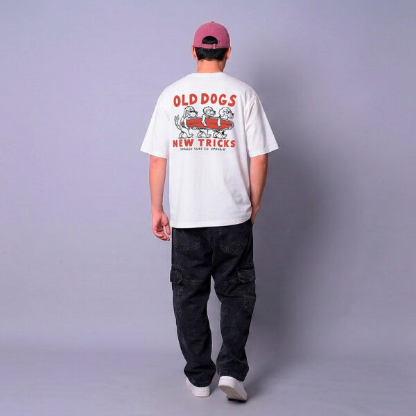 Oversize Old Dogs Crudo Rojo – Peppers Street