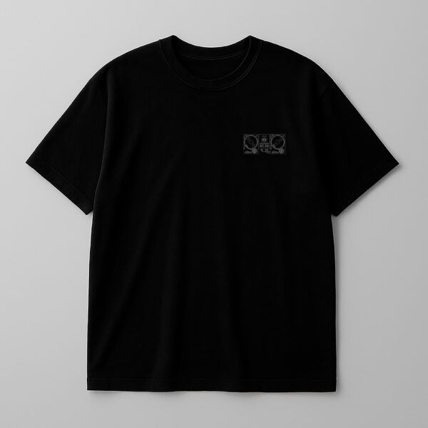 Oversize On Air Negro Rojo – Peppers Street