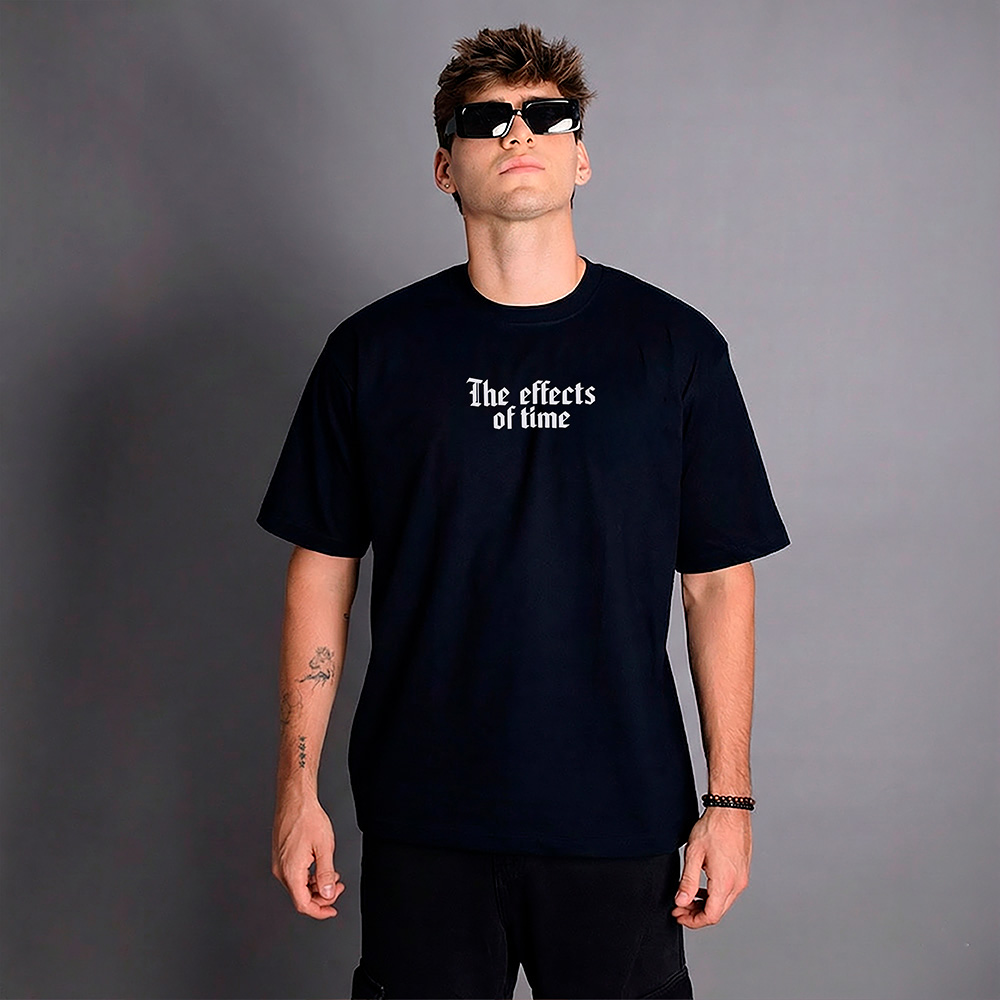 Oversize Time Azul Blanco – Peppers Street
