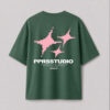 Oversize Studio Verde Rosado – Peppers Street