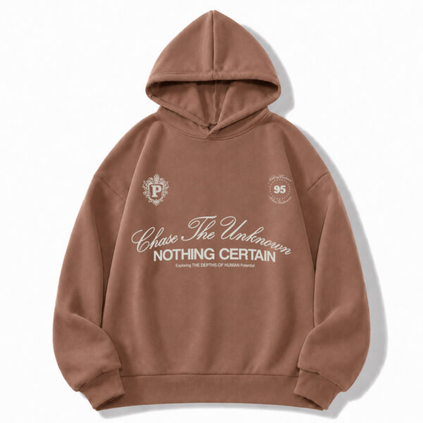 Hoodie Unknown Café Beige