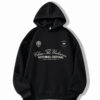 Hoodie Unknown Negro Beige