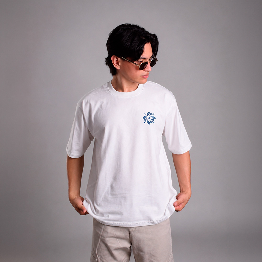 Oversize Mfuji Crudo Celeste