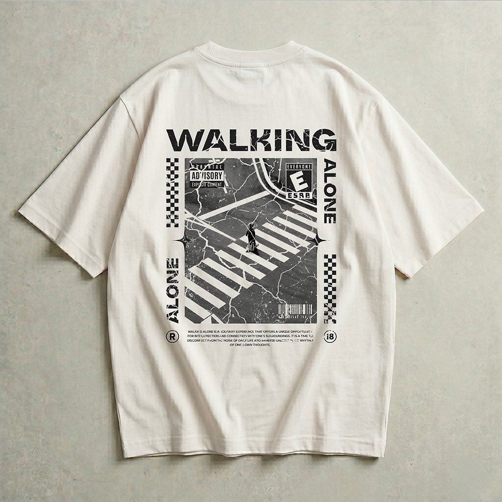 Oversize Walking Crudo Plomo